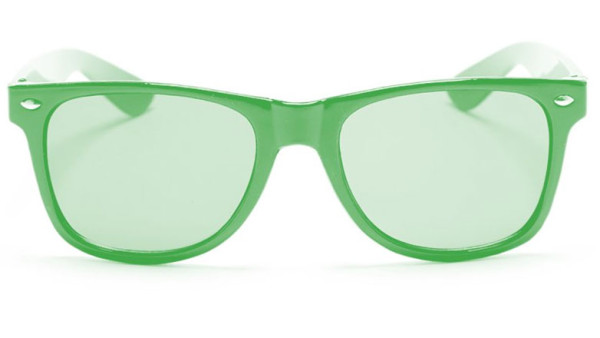 Retro glasses green