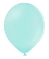 50 party star balloons mint turquoise 27cm