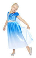 Vista previa: Disfraz de niña princesa de hielo de cuento de hadas