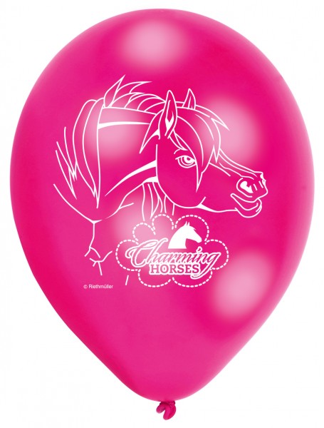 6 Luftballons wundervolle Pferdewelt 2
