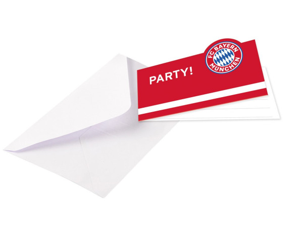 8 FC Bayern München Einladungskarten