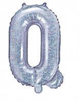 Aperçu: Ballon aluminium Q holographique 35cm