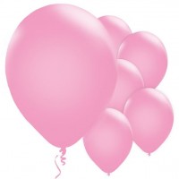 10 light pink balloons Jive 28cm