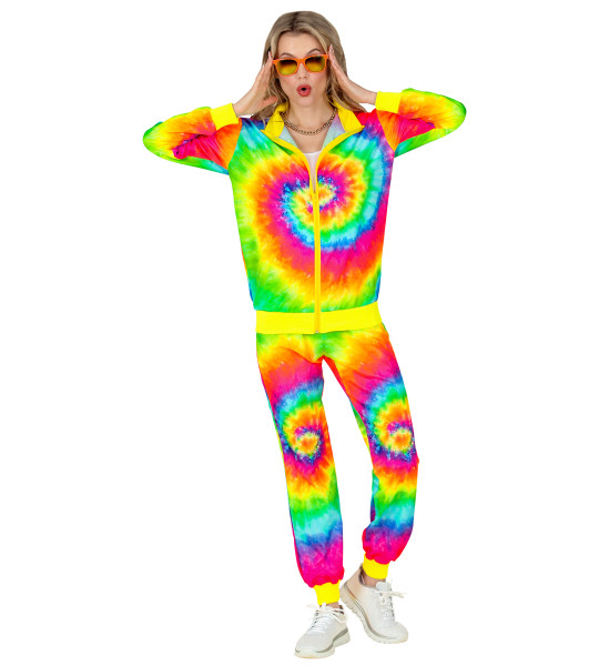 Neon Batik Rainbow Trainingsanzug - unisex 3