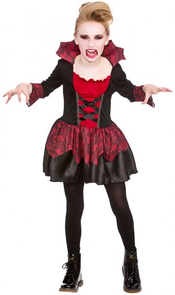 Costume Lady vampiro per bambina