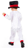Oversigt: Snemand småbørns kostume Snefnug