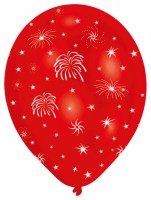 Aperçu: 6 ballons feu d'artifice de la Saint-Sylvestre 27,5 cm