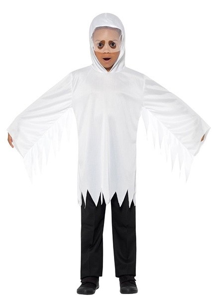 Fog veil ghost costume for children 4