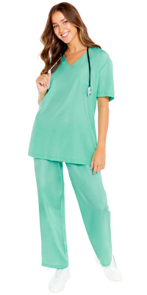 Doctor Scrubs surgeon costume for adults