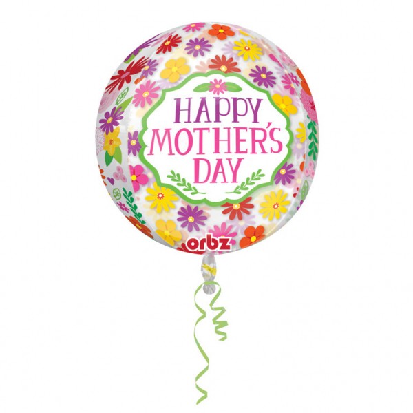 Orbz Ballon Blumen zum Muttertag