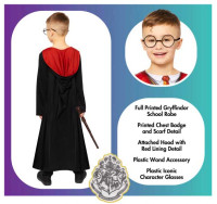 Oversigt: Harry Potter Deluxe kostume til børn