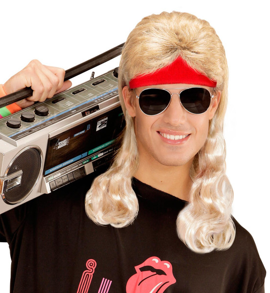 Blond 80-talsperuk med pannband