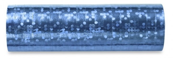 1 roll of Blue Glittering Streamers