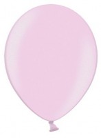 Vista previa: 50 globos metalizados estrella de fiesta rosa claro 27cm