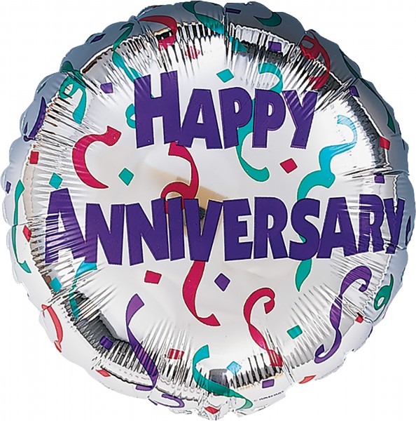 Folienballon Happy Anniversary Party