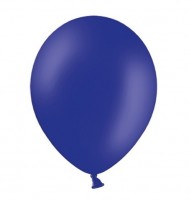Preview: 100 party star balloons dark blue 23cm