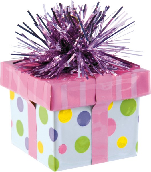 Balloon weight colorful gift box 170g