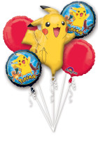 Förhandsgranskning: 5 folieballonger Pikachu