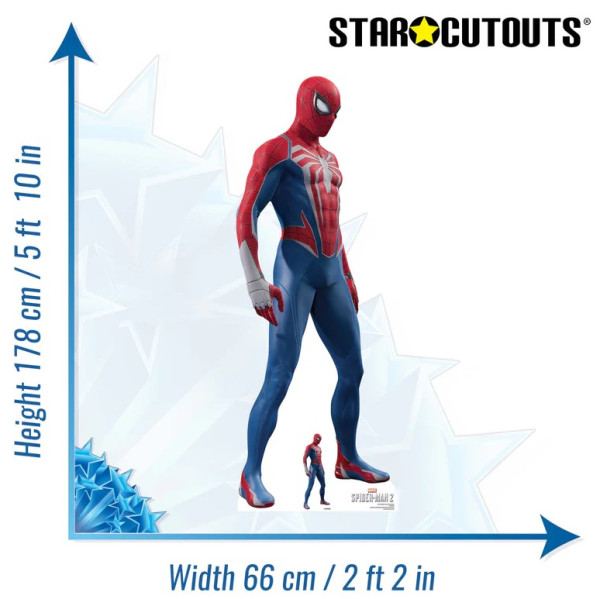Corte estrella Spider-Man Peter Parker 1,78m