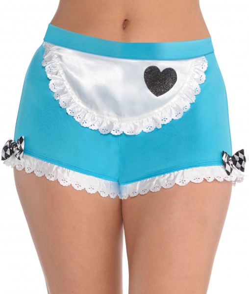 Wonderland shorts with ruffles
