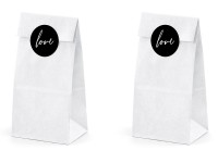 Aperçu: 6 sacs cadeaux fantastiques en blanc