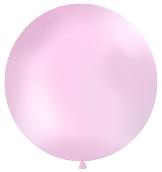Palloncino gigante rotondo rosa 1m