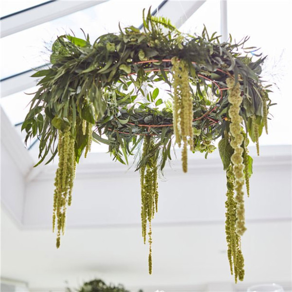 Hanging wreath for floral decoration 40cm