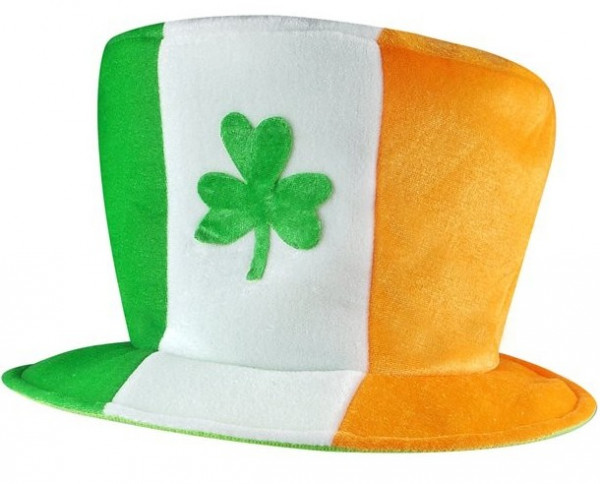 Chapeau en tissu drapeau irlandais