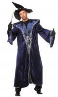Gandalf blå trollkarl kostym för män