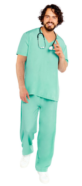 Disfraz de cirujano Doctor Scrubs para adulto