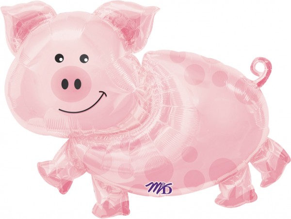 Balon foliowy Piggy