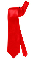 Widok: Czerwony satynowy krawat