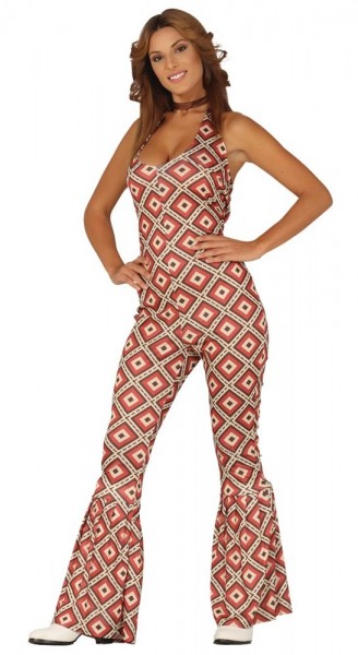 Groovy 70-tals jumpsuit Michelle