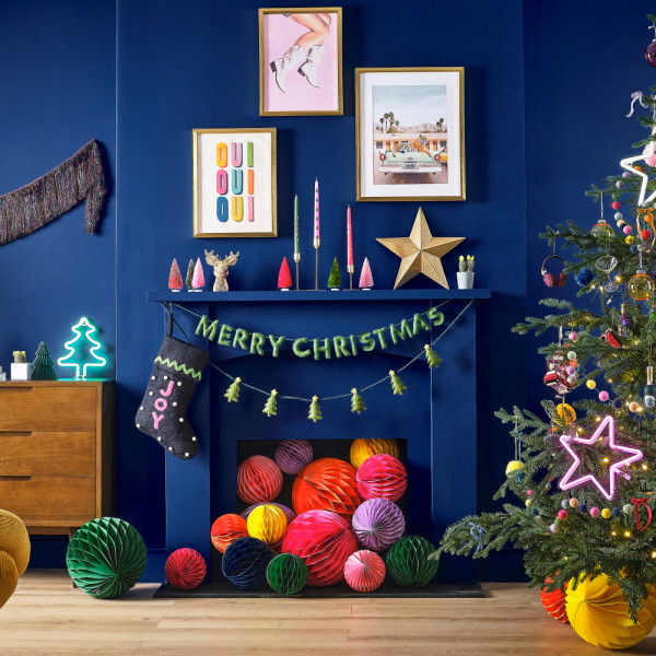 LED Weihnachtskugel-Girlande Guirlande Lumineuse Verre Fenêtre Table Noël  Déco