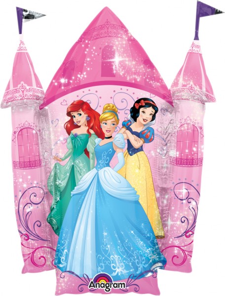 Folienballon Disney Prinzessinnen Schloss