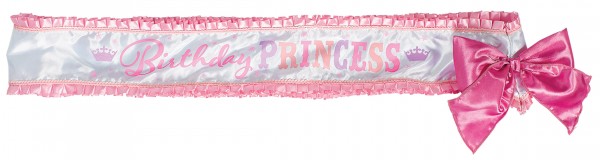 Birthday Princess sash in pink