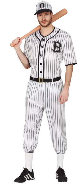 Costume da giocatore di baseball Brody da uomo