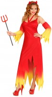 Oversigt: Satana Lady of Hell kostume til kvinder