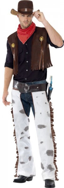 Disfraz de Jimmy del vaquero del oeste salvaje para hombre