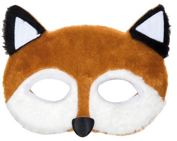 Maschera in peluche Volpi Fox