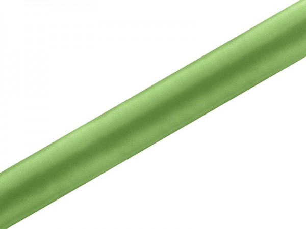 Tela de raso Eloise verde 9m x 36cm