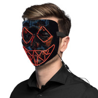 Widok: Czerwona maska zabójcy LED