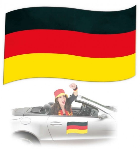 Deutschland Fan Magnetfahne
