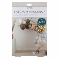 Preview: Balloon garland Nature Luxury 75 pieces