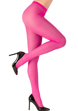 Pink kvinders strømpebukser 40 DEN