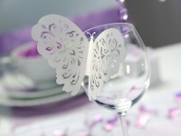 Preview: 10 butterflies in the stomach glass decoration