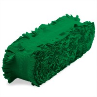 Guirnalda verde de papel maché 24m