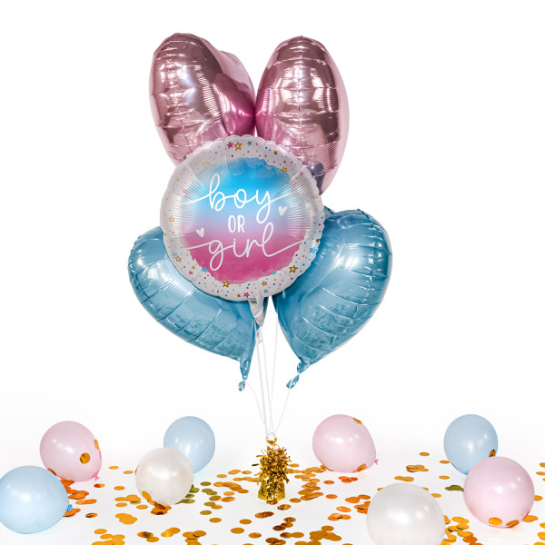 Heliumballon in der Box BOY or GIRL