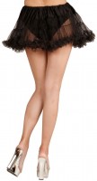 Black petticoat underskirt