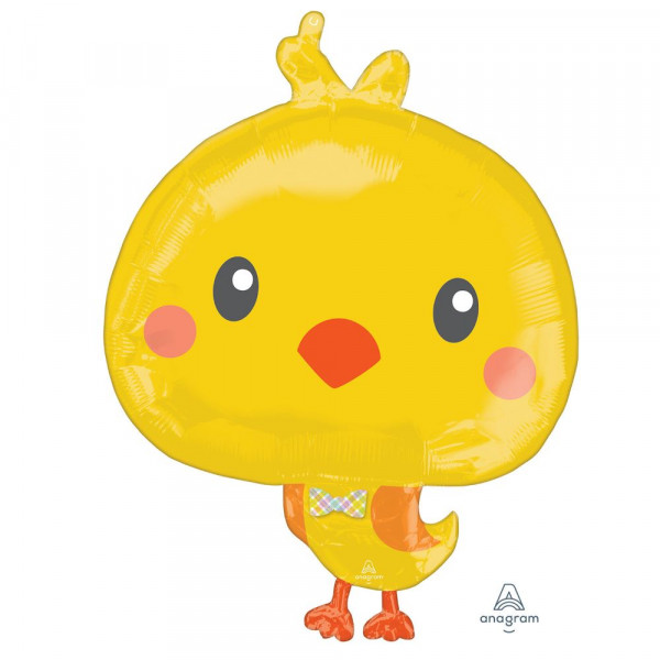 Wielkanocna kurczaczek Słoneczny balon foliowy